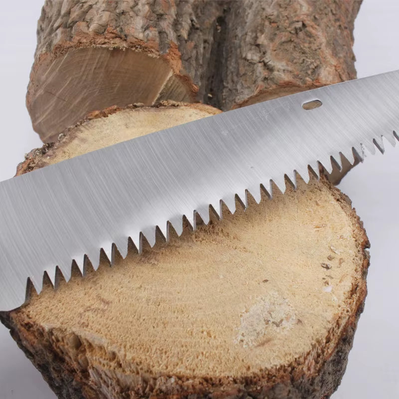 Camping Saw 7TPI Steel Wood Cutting Survival Folding Hand Saw Household Garden Pruning Saw