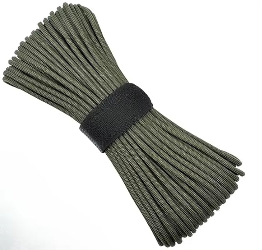 7 Strand 550 Paracord 5 15 30M 100FT Strong Heavy-Duty Camping Rope Tactical Parachute Cord Outdoor Gear Tent Rope 4Mm Hiking